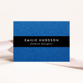 Blauwe glitter, sprankeling, glitterachtergrond visitekaartje