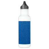 Blauwe glitter, sprankeling, glitterachtergrond waterfles  (Links)