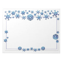  blauwe glitter Winter Snowflakes Kerstmis