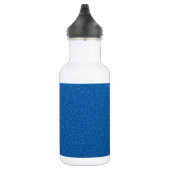 Blauwe Glitters, Glans, Glitterachtergrond Waterfles (Rechts)