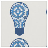 Blauwe gloeilamp stof (Close Up)