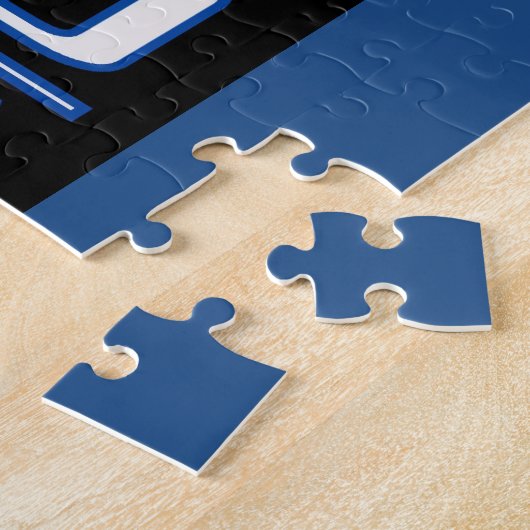 BLAUWE GOD INDICA LEGPUZZEL (Zijkant)