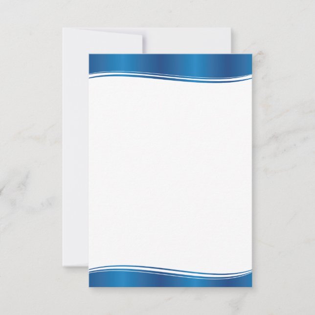 Blauwe golf (Voorkant)