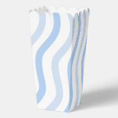 Blauwe Golf Baby Shower Popcorn Bedankdoosjes (Achterkant)