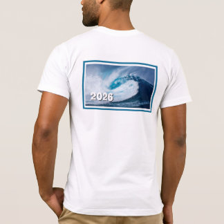 Blauwe Golf in 2026 T-shirt