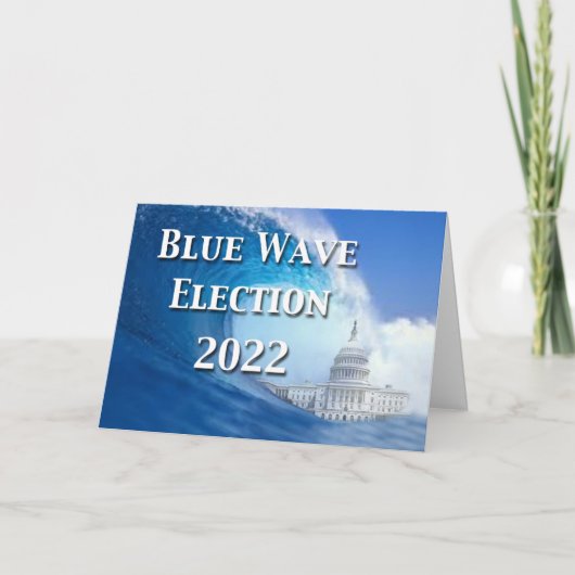 Blauwe golf Kaart 2022 (Voorkant)