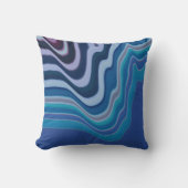 Blauwe Golf Kussen (Voorkant)