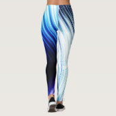 Blauwe golf leggings (Achterkant)