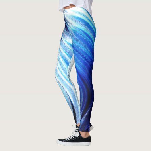 Blauwe golf leggings (Links)