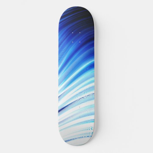 Blauwe Golf Persoonlijk Skateboard (Voorkant)