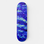 Blauwe golf persoonlijk skateboard (Voorkant)