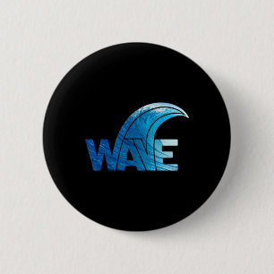 Blauwe Golf Stem Democratisch President Verzet Tru Ronde Button 5,7 Cm