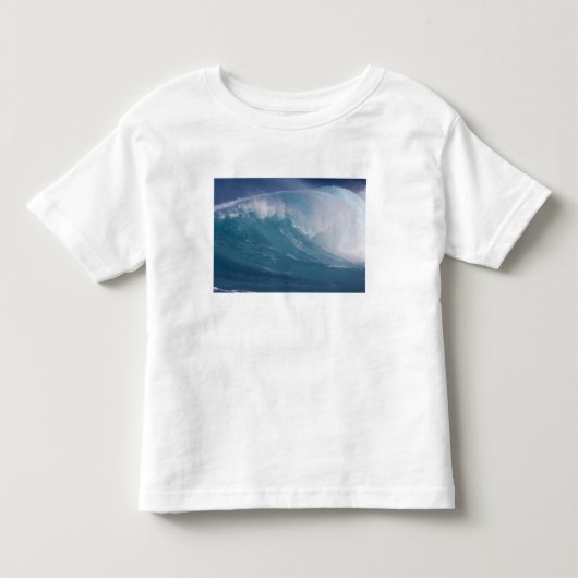 Blauwe golf stort neer, Maui, Hawaii, VS Kinder Shirts (Voorkant)