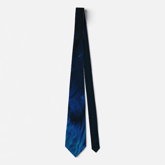Blauwe golf stropdas (Voorkant)