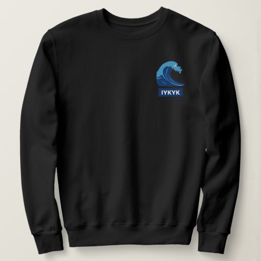 Blauwe Golf Trui (Design voorkant)