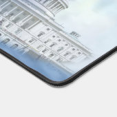 Blauwe golf verkiezingen 2024 bureaumat (Hoek)