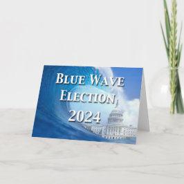 Blauwe golf verkiezingen 2024 kaart