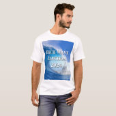 Blauwe golf verkiezingen 2024 t-shirt (Voorkant volledig)
