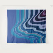 Blauwe Golf Wandkleed (Voorkant (horizontaal))