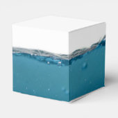 Blauwe golf wissen bedankdoosjes (Achterkant)