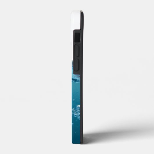 Blauwe golf wissen Case-Mate iPhone case (Achterkant / Links)