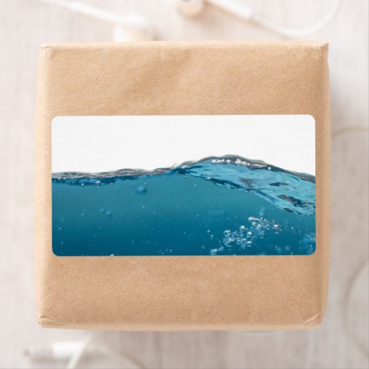 Blauwe golf wissen etiket (Insitu)