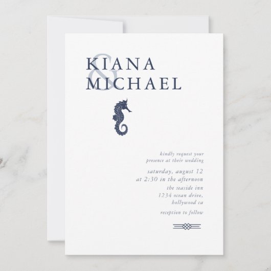 Blauwe Golf Zeepaard Bruiloft ID836 (Voorkant)