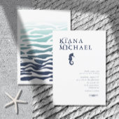 Blauwe Golf Zeepaard Bruiloft ID836