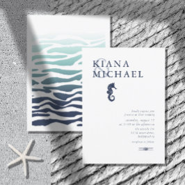 Blauwe Golf Zeepaard Bruiloft ID836