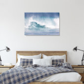 Blauwe golfbreker, Maui, Hawaii, Verenigde Staten Canvas Afdruk (Insitu (Slaapkamer))