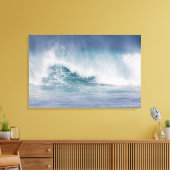 Blauwe golfbreker, Maui, Hawaii, Verenigde Staten Canvas Afdruk (Insitu (Woonkamer))