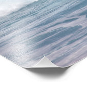 Blauwe golfbreker, Maui, Hawaii, Verenigde Staten Foto Afdruk (Hoek)