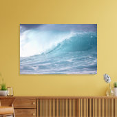 Blauwe golfbreker, Maui, Hawaii, VS 2 Canvas Afdruk (Insitu (Woonkamer))