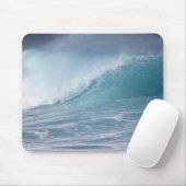 Blauwe golfbreker, Maui, Hawaii, VS 2 Muismat (Met muis)