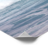 Blauwe golfbreker, Maui, Hawaii, VS 2 Poster (Hoek)