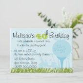 Blauwe Golfdatum Kaart (Staand voorkant)