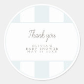 Blauwe golfkar voor sticker (Voorkant)