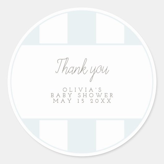 Blauwe golfkar voor sticker (Voorkant)