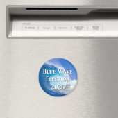 Blauwe Golfverkiezing 2026 Magneet (Insitu (Vaatwasser))