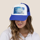 Blauwe Golfverkiezing 2026 Trucker Pet (In situ)