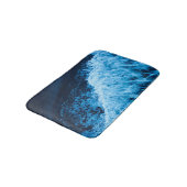  blauwe golven badmat (Gekanteld)