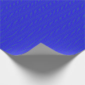 Blauwe golven cadeaupapier (Hoek)
