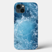 Blauwe golven Case-Mate iPhone case (Achterkant)