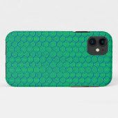 Blauwe golven Case-Mate iPhone case (Achterkant (horizontaal))