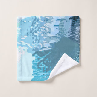 Blauwe Golven Handdoek