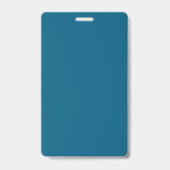Blauwe Golven ID-label / Badge (Achterkant)