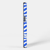 Blauwe Golven iPhone Hoesje (Rechterkant)