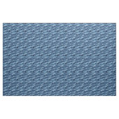 Blauwe golven stof (Yard (91,4 cm))