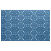 Blauwe golven stof (Fat Quarter)