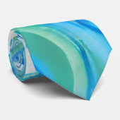 Blauwe golven voor Zee in de oceaan Stropdas (Opgerold)